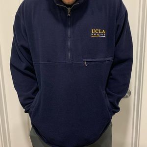 Vintage UCLA Quarter Zip Sweater